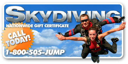 Georgia Skydiving Gift Certificate